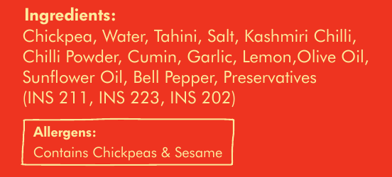 Bell Pepper Hummus